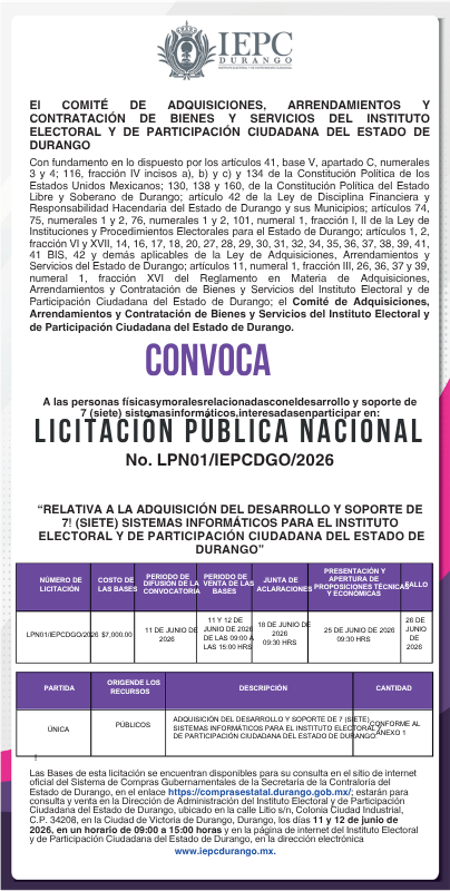 Imagen Oficial de la Convocatoria