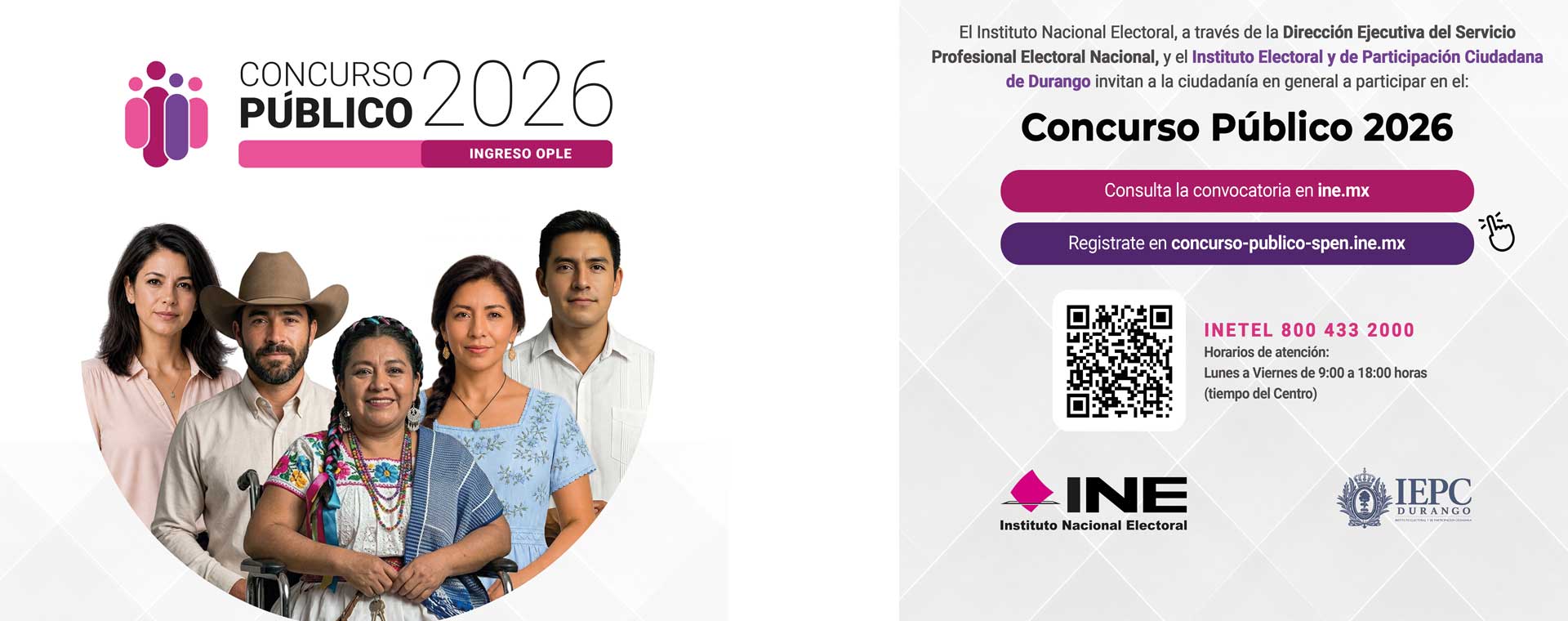 Concurso Público 2026 <br>Ingreso OPLE